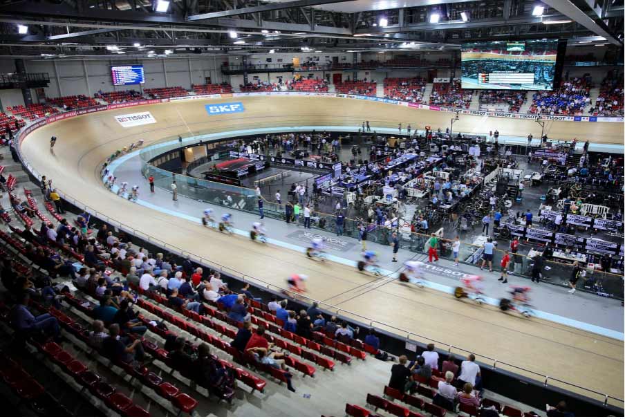 "Velodrome in Saint-Quentin-en-Yvelines"