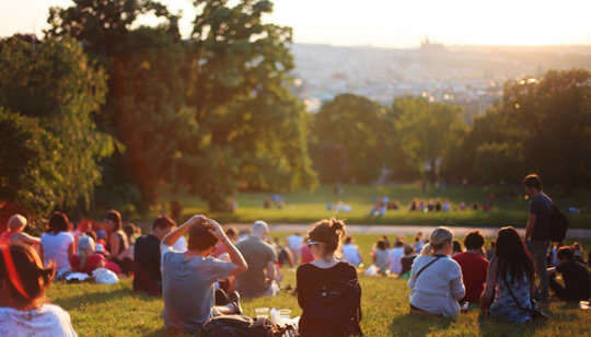 Leben in der Region Paris