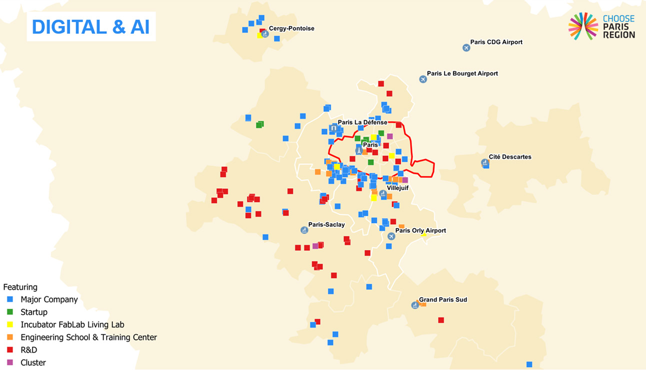 Digital & AI in the Paris Region