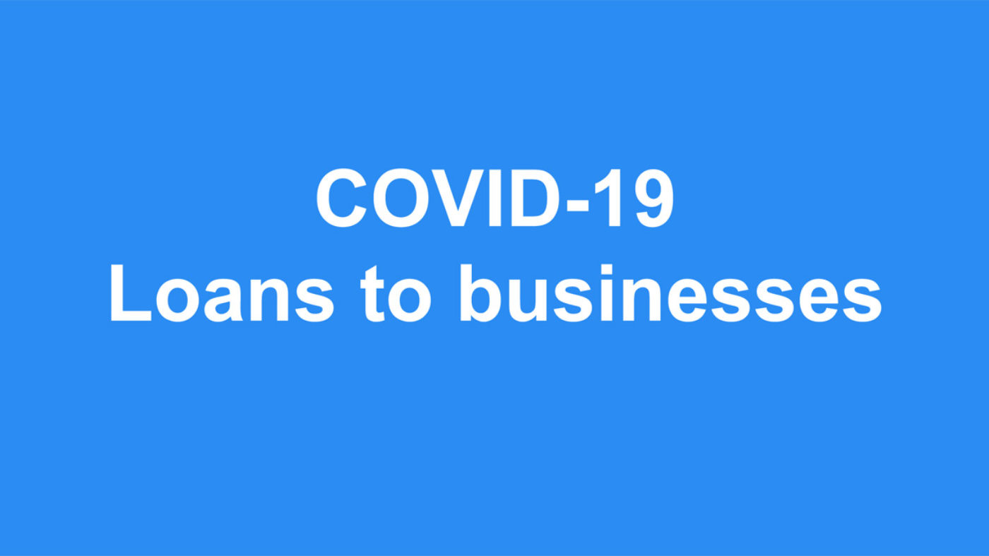 COVID 19 Loans to businesses