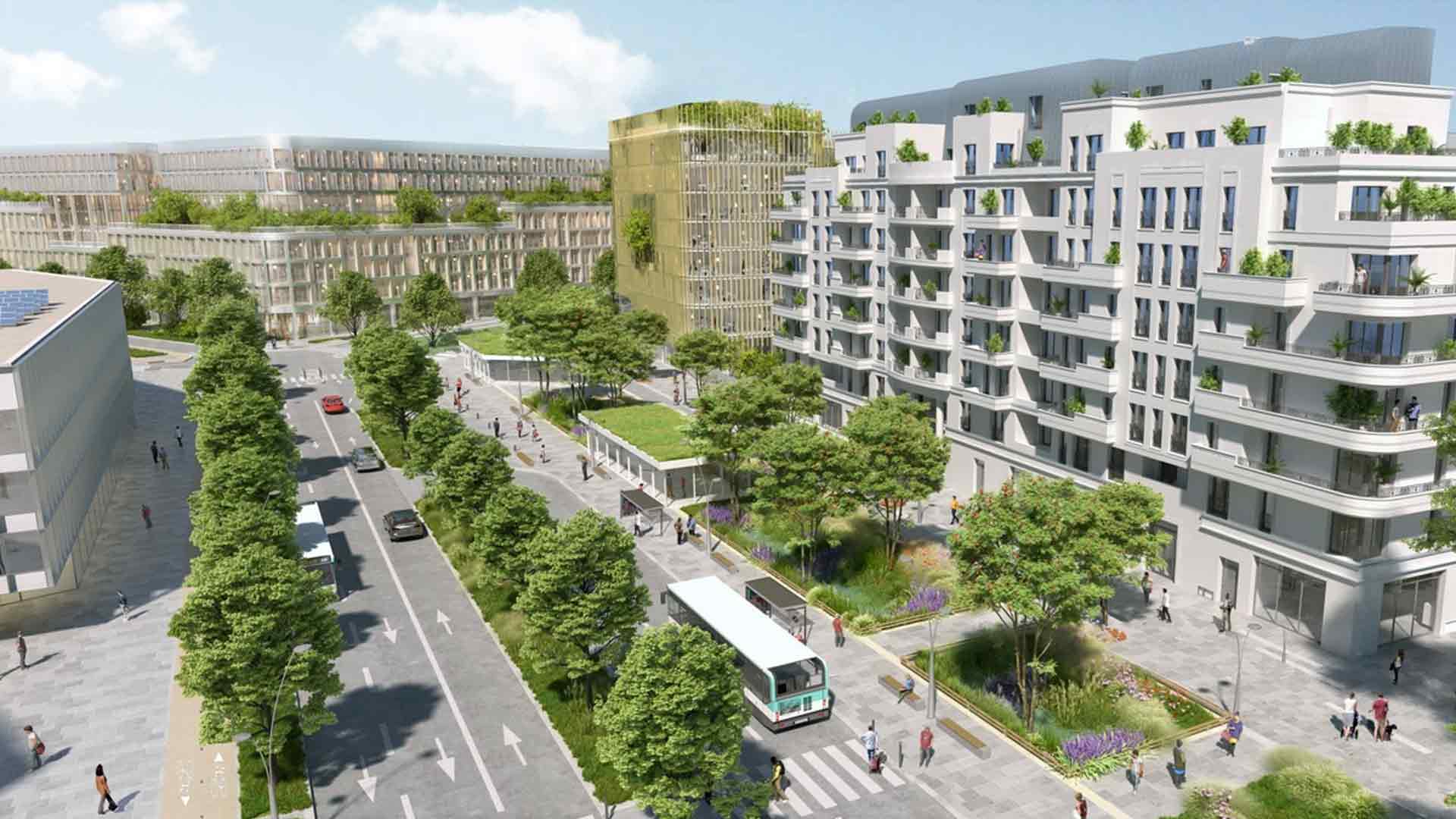 A 100-hectar Eco-District on the Banks of the Seine