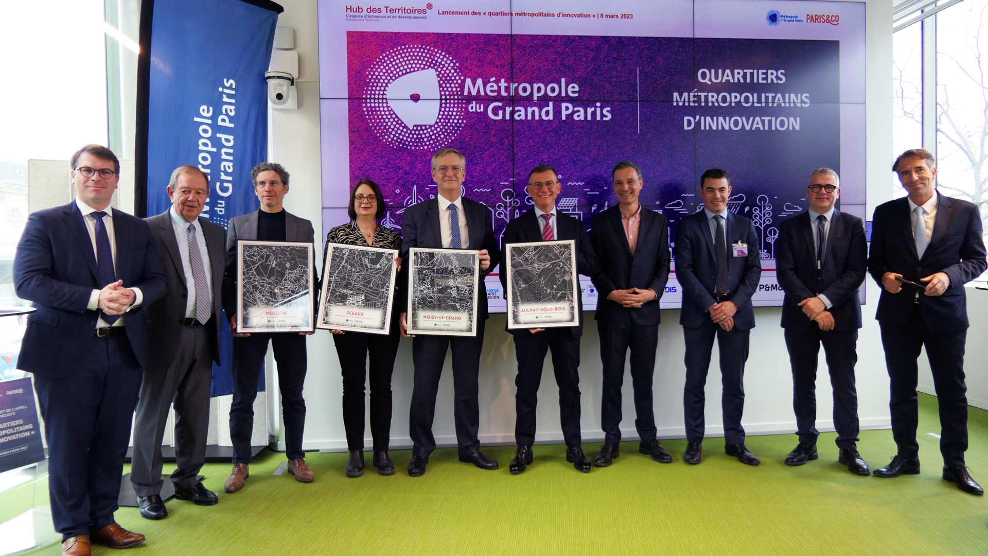 « Quartiers métropolitains d’innovation » : la Métropole du Grand Paris met à l’honneur 4 communes lauréates